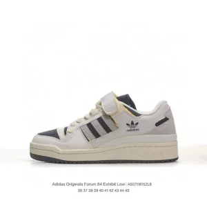 Adidas Originals Forum 84 Low Retro Leather Strap Sneakers for Men and Women