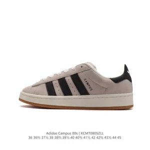 Adidas Campus 00S Retro Bread Shoe Vintage Leather Casual Sneaker
