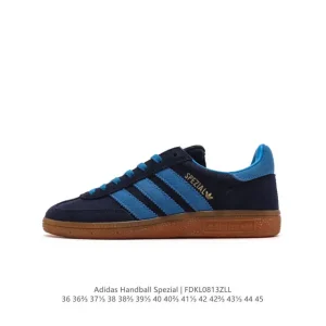 Adidas Handball Spezial Low-Top Sneakers Classic Three Stripes Vintage Leather