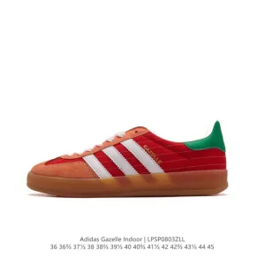 Adidas Originals Gazelle Indoor Retro Trainers Classic Gum Sole Shoes
