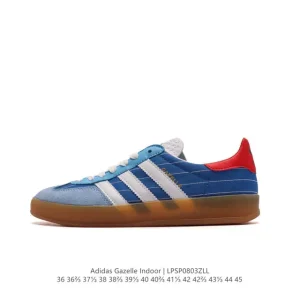 Adidas Originals Gazelle Indoor Retro Classic Trainers with Gum Sole