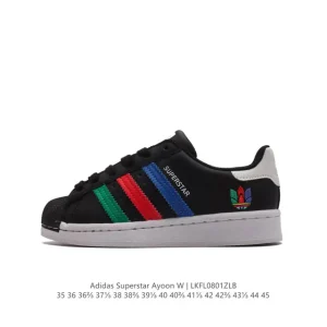 Adidas Superstar Ayoon W Classic Shell Toe Sneakers for Men and Women
