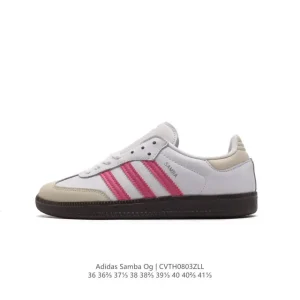 Adidas Originals Samba OG Shoes Classic Leather Sneakers T-Toe Design