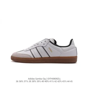 Adidas Originals Samba OG Shoes Classic Leather Sneakers T-Toe Design