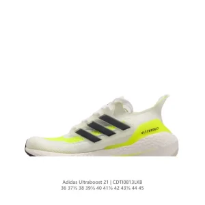 Adidas Ultraboost 21 Running Shoes for Men and Women with Primeblue Upper and Boost Cushioning