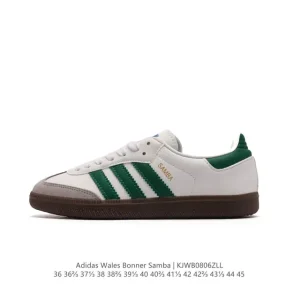 Wales Bonner x Adidas Originals Samba Classic Black Pony Leather Sneakers