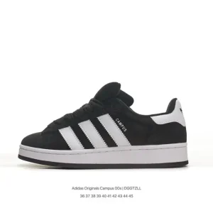 Adidas Originals Campus 00S Black Suede Bread Shoe with OrthoLite Insole