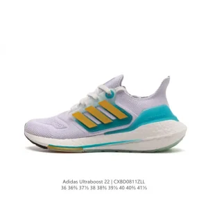 Adidas Ultraboost 22 Running Shoes for Women with Primeknit and Boost Technology