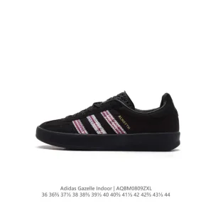 Adidas Originals Gazelle Indoor Vintage Retro Sneakers with Gum Sole