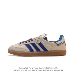 Adidas WB Pony Tonal Samba Sneakers Classic Three Stripes Retro Style