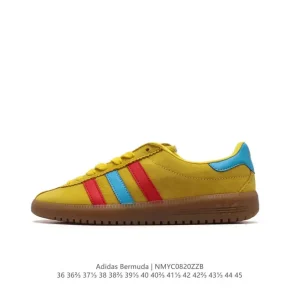 Adidas Originals Bermuda Low-Top Sneakers with Macaron Colorway