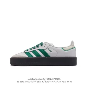 Adidas Originals Samba OG Shoes Classic Leather Sneakers T-Toe Design