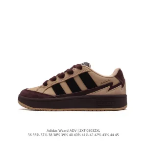 Adidas Wcard Campus Classic Low-Top Leather Sneakers for Men and Women