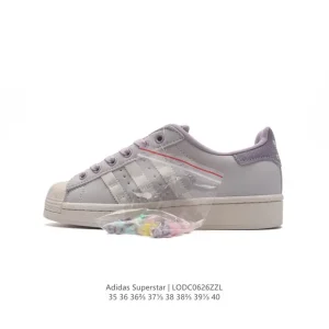 Adidas Superstar Classic Shell Toe Leather Sneakers for Women