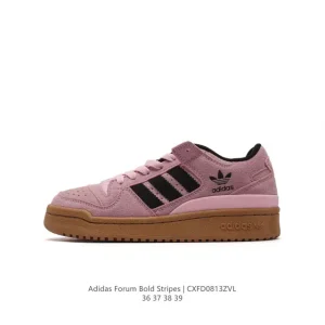 Adidas Forum Low Women's Classic Basketball Sneakers in Suede Leather