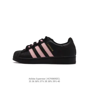 Adidas Superstar Classic Shell Toe Leather Sneakers for Men and Women