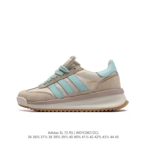 Adidas SL 72 Shoes Classic Retro Low-Top Sneakers with EVA Midsole