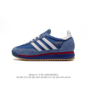 Adidas SL 72 Shoes Classic Retro Low-Top Sneakers with EVA Midsole
