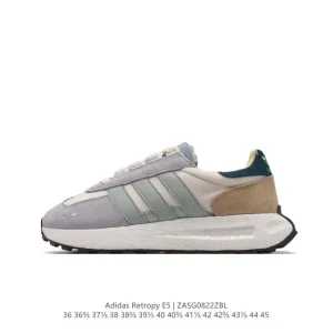 Adidas Retropy E5 Low-Top Classic Running Shoes with Boost Technology