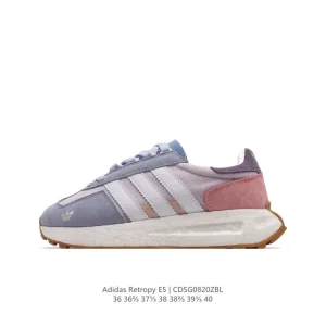 Adidas Retropy E5 Women's Low-Top Classic Running Shoes with Boost Technology