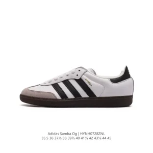 Adidas Originals Samba OG Shoes Classic Leather Sneakers T-toe Design