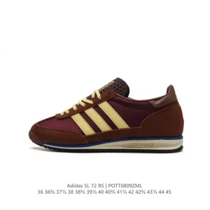 Adidas SL 72 Shoes Classic Retro Low-Top Sneakers with EVA Midsole