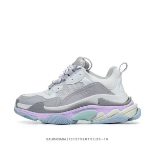 Balenciaga Triple S Clear Sole Sneaker Brown Black Logo