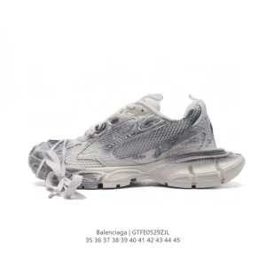 Balenciaga 3XL Extreme Lace Sneakers Vintage Style Low Top Chunky Sole Shoes