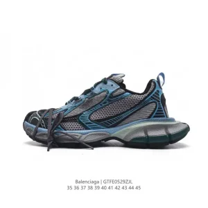 Balenciaga 3XL Extreme Lace Sneakers Replica Low Top Chunky Sole Shoes