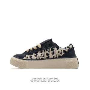 Dior Oblique High-Top Sneakers for Women - Luxury Retro Style