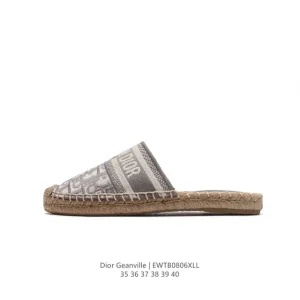 Dior Classic Fisherman Sandals with Iconic Logo for Women