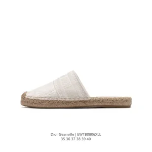 Dior Classic Fisherman Sandals with Iconic Logo for Women