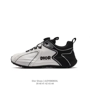 Dior B30 Low-Top Retro Vintage Fashion Sneakers with Thick Sole