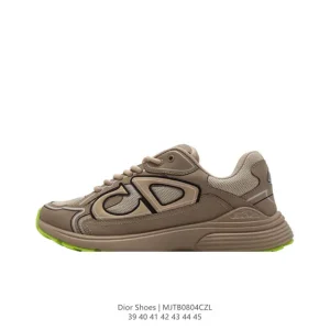 Dior B30 Low-Top Retro Vintage Style Chunky Sole Running Sneakers