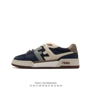 Fendi Men Women Retro Platform Sneakers 2024 Spring Festival Collection