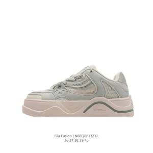 Fila Fusion Chunky Sole Women's Fashion Sneakers White Streetwear