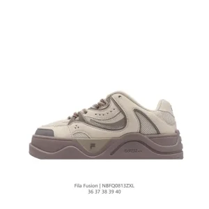 Fila Fusion Chunky Sole Women's Fashion Sneakers White Streetwear