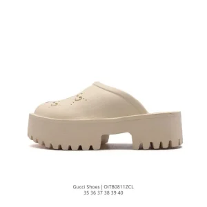 Gucci GG Logo Slippers 2024 Summer Fashion Thong Sandals