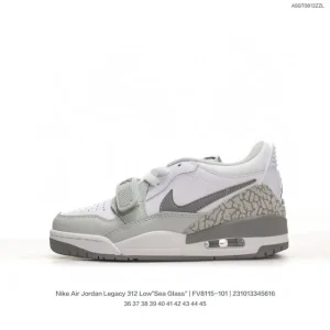 Jordan Legacy 312 Low Gs White Red 23 Fj7221-101