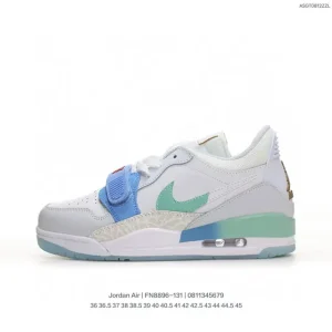 Nike Air Jordan Legacy 312 Low GS White Red 23 Basketball Shoes