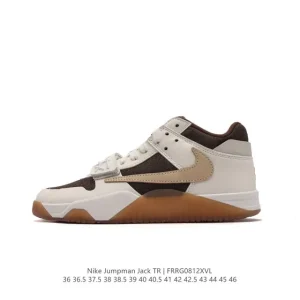 Travis Scott Jordan Jumpman Jack Taupe Haze Training Basketball Shoes