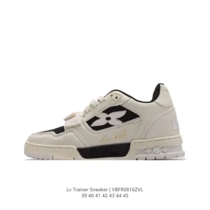 Louis Vuitton Trainer Sneaker Low Top Fashion Luxury Shoes