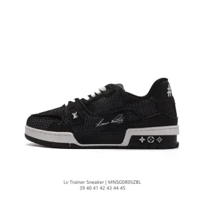 Louis Vuitton Trainer Sneaker Low Men's Basketball Shoes