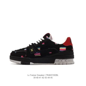 Louis Vuitton Trainer Sneaker Low Men's Basketball Shoes