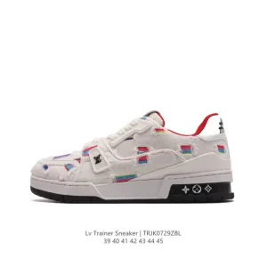 Louis Vuitton Trainer Sneaker Low Men's Basketball Shoes