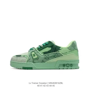 Louis Vuitton Trainer Sneaker Low Men's Basketball Shoes