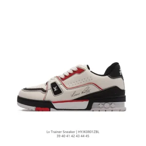 Louis Vuitton Trainer Sneaker Low Men's Basketball Shoes