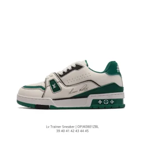 Louis Vuitton Trainer Sneaker Low Men's Basketball Shoes