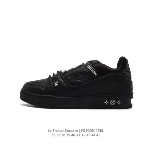 Louis Vuitton Lv Trainer Sneaker Low Fashion Thick Sole Platform Shoes