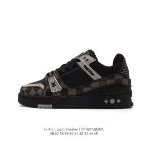 Louis Vuitton Trainer Sneaker Low Basketball Shoe for Men and Women